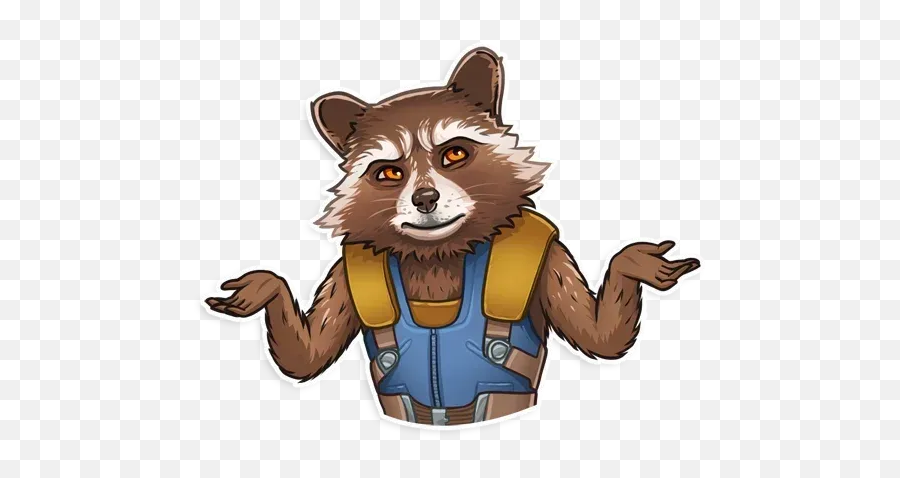 Marvel By You - Sticker Maker For Whatsapp Rocket Racoon Stickers Whatsapp Emoji,Raccoon Emoticons Whatsapp