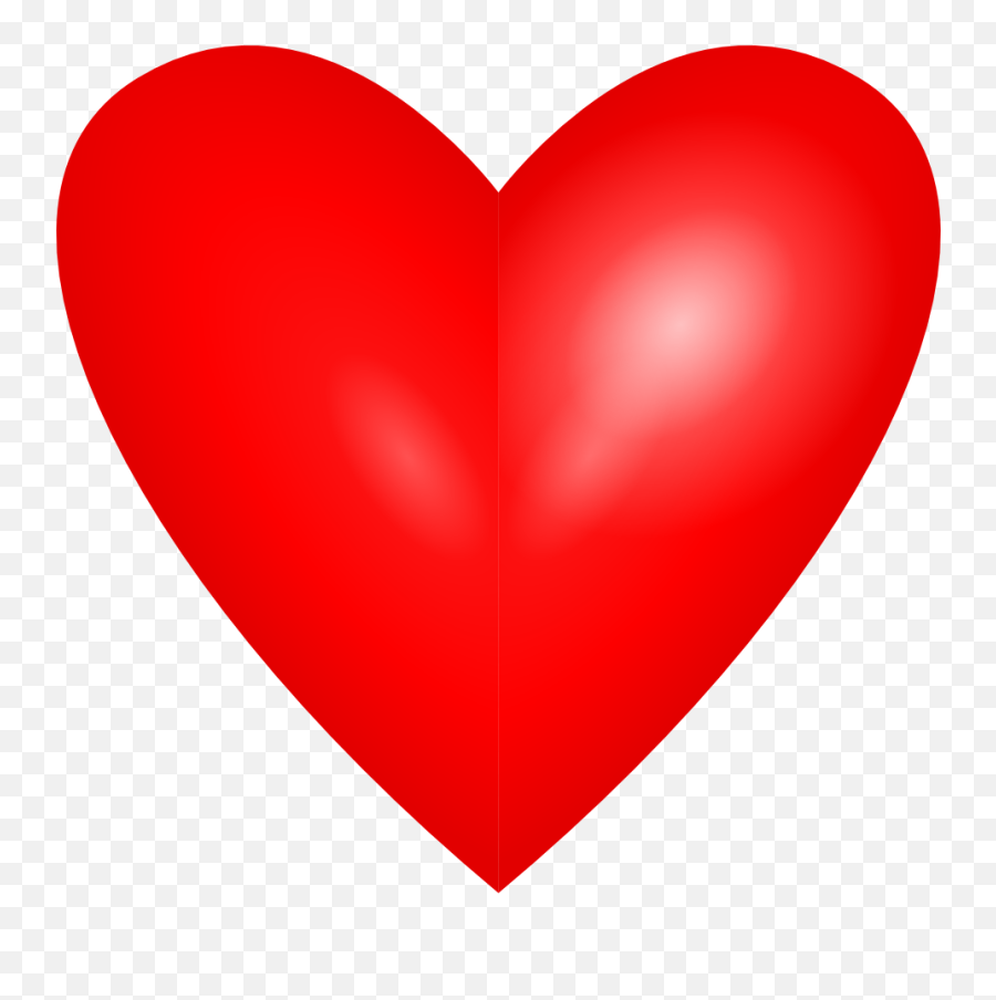 Red Heart 5 Icon - Red Love Heart Clipart Emoji,Red Heart Emoticon