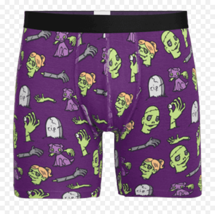 Best Halloween Underwear - Bermuda Shorts Emoji,Joe Boxers With Emoticons For Women Boyshorts