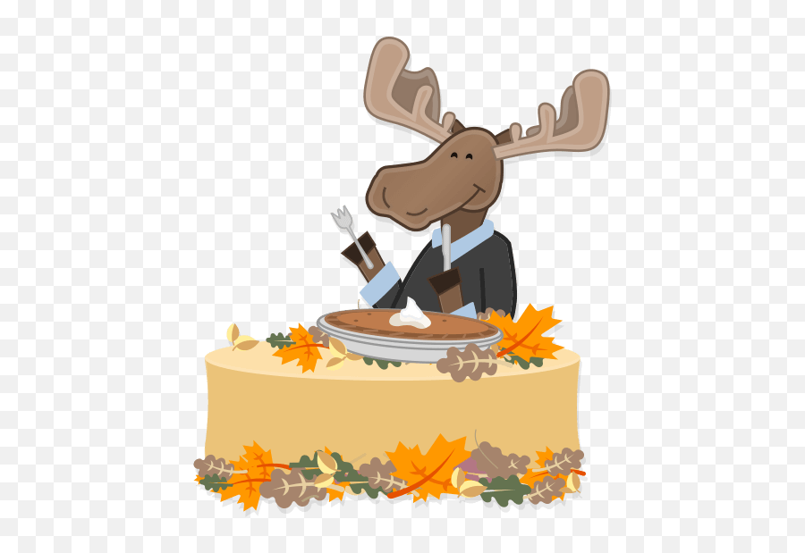 Special Thanksgiving Presents From - Happy Canadian Thanksgiving Moose Emoji,Moose Emoticon Meaning