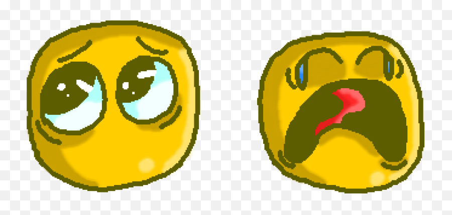 Pixilart - Powercry But Its Shaded And Drawn Okay By Plushlulu Happy Emoji,Ok Meme Emoticon