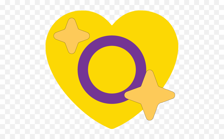 Thread By Dabunnyvs My Partner Asked Me To Make Some Pride - Intersex Sparkle Heart Emoji,Using Discord Emoticons From Other Servers