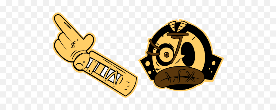 Bendy And The Ink Machine Striker Emoji,Bendy Emoji