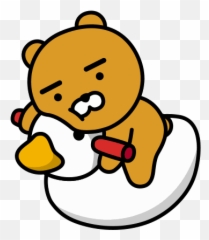 Kakao - Ryan Gif Kakao Transparent Emoji,Kakaotalk Emoticon To Gif