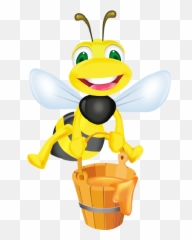 Cute Funny Bees - Honey Bee Free Images Honey Diy Bee Emoji,Tubs The Cat Emoticon