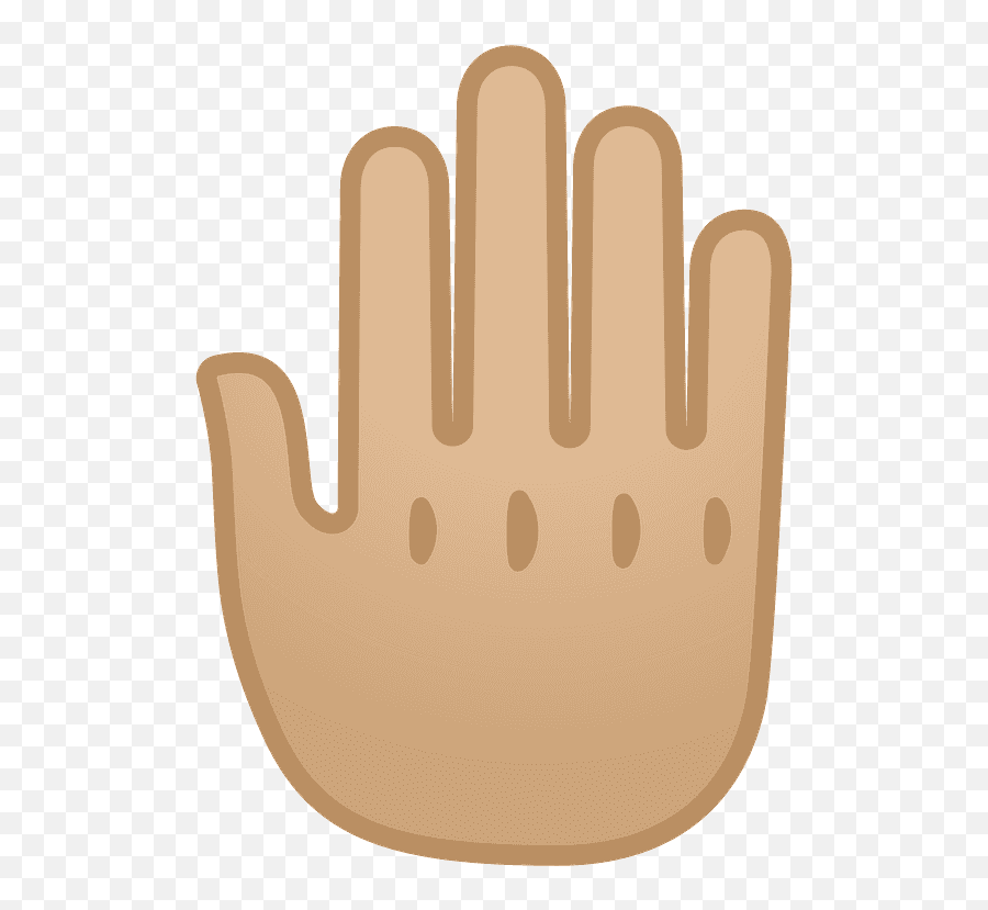 Back Of Hand In Light Skin Tone Medium Skin Tone Emoji,:o Meaning Emoticon