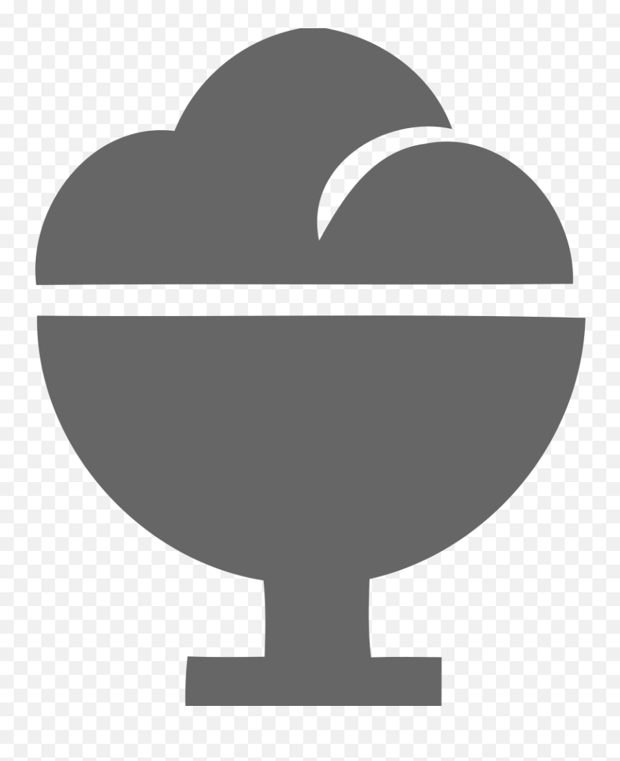 Ice Cream On Plate Free Icon Download - Language Emoji,Ice Cream Sun Cloud Emoji