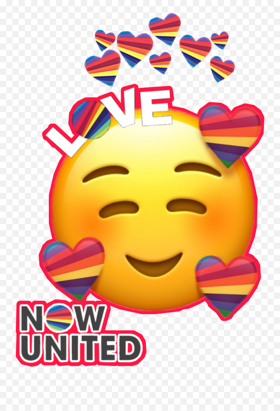Nowunited Oii Sticker By Isabelly Emoji,Party Face Emojis