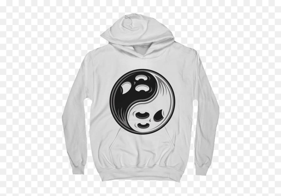 Ghost Yin Yang Black And White Storefrontier Emoji,Hood Emoticon