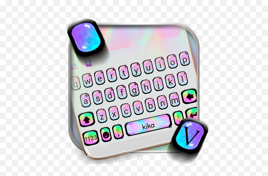 Colorful Holographic Keyboard Theme 10 Download Android Apk Emoji,New Emojis For Galaxy S8 2019