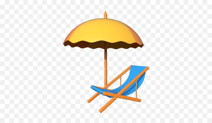 Beach Umbrella 3d Illustrations Designs Images Vectors Hd Emoji,All Beach Emoji