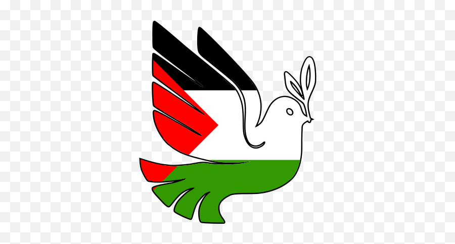 Peace For Palestine Dove Clip Art Image - Clipsafari Emoji,Olive Oil Emoji