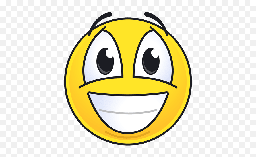 Cute Laughing Emoticon - Transparent Png U0026 Svg Vector File Smiley Face Emoji,Laugh Emoji