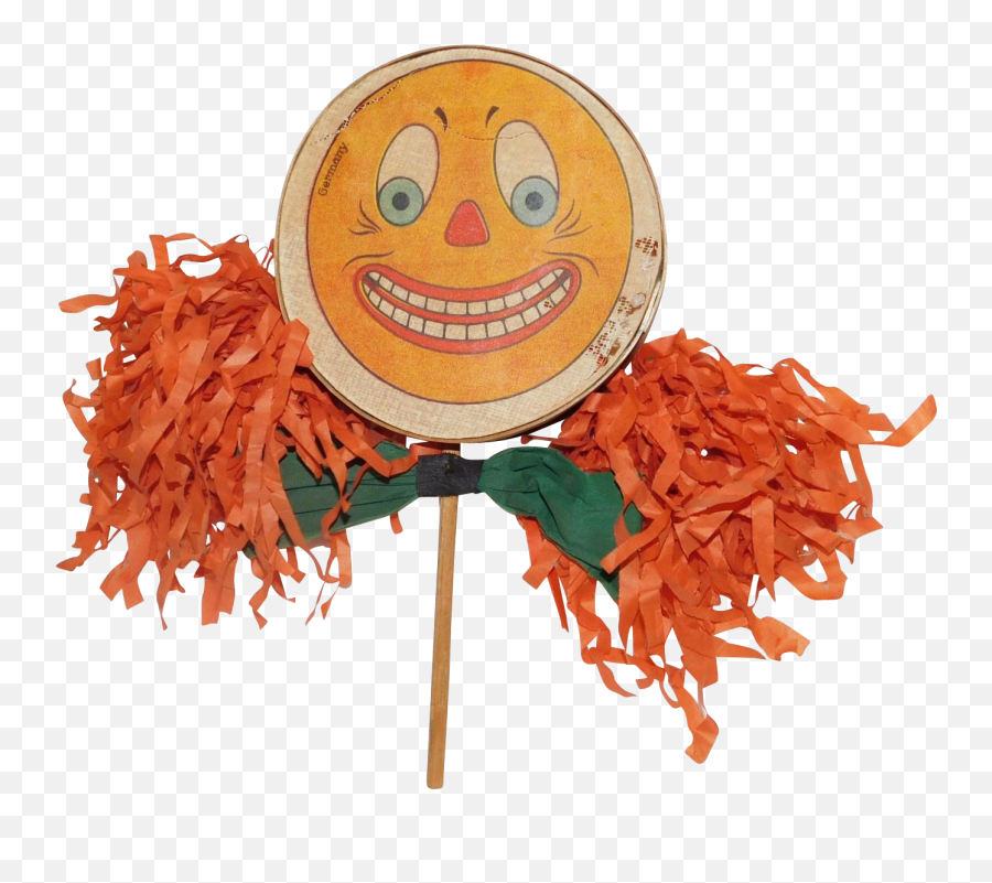 Jack O Lantern Larger Size Clown Face - Happy Emoji,Jack O Lantern Emoticons