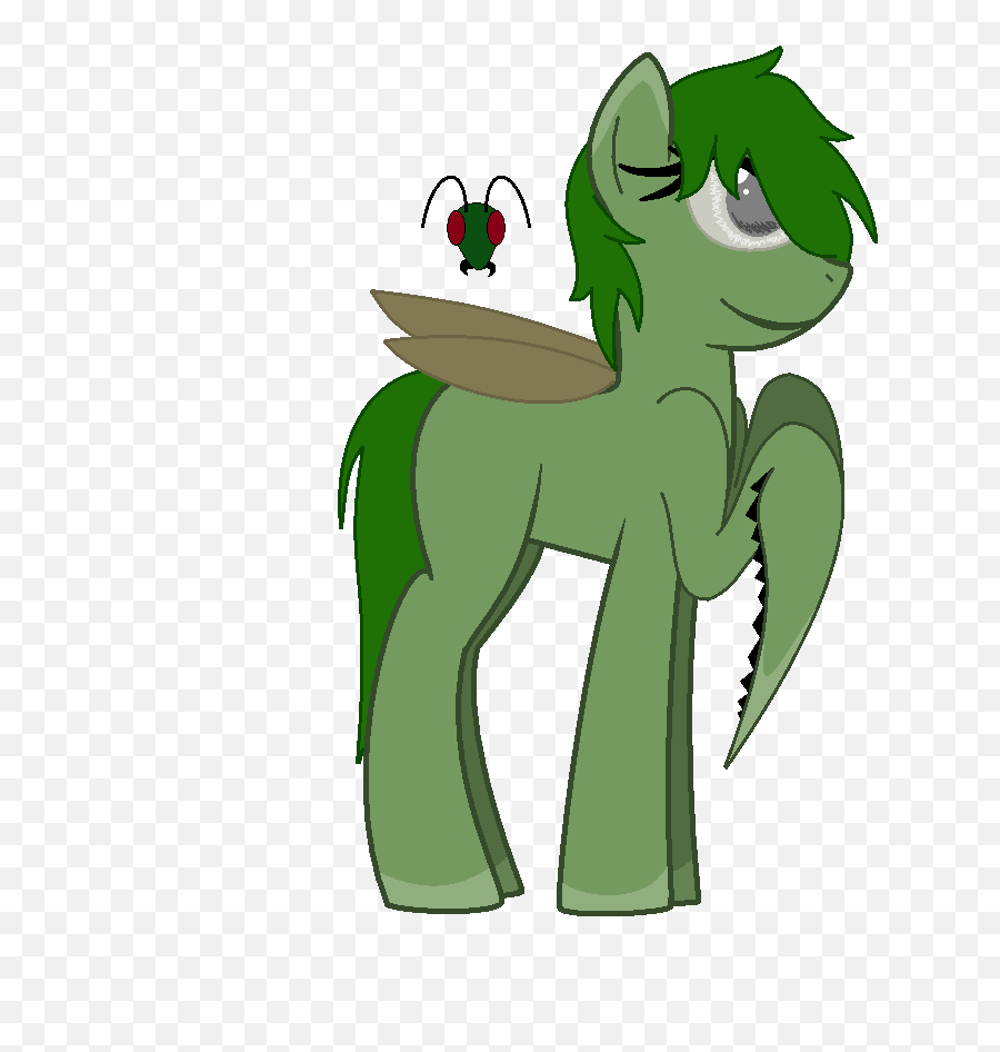 Praying Mantis Pony Transparent Png - Dragon Emoji,Mantis Emoji