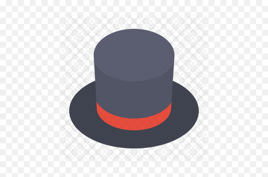 Magician Hat Icon Of Isometric Style - Costume Hat Emoji,Magic Hat Emoji
