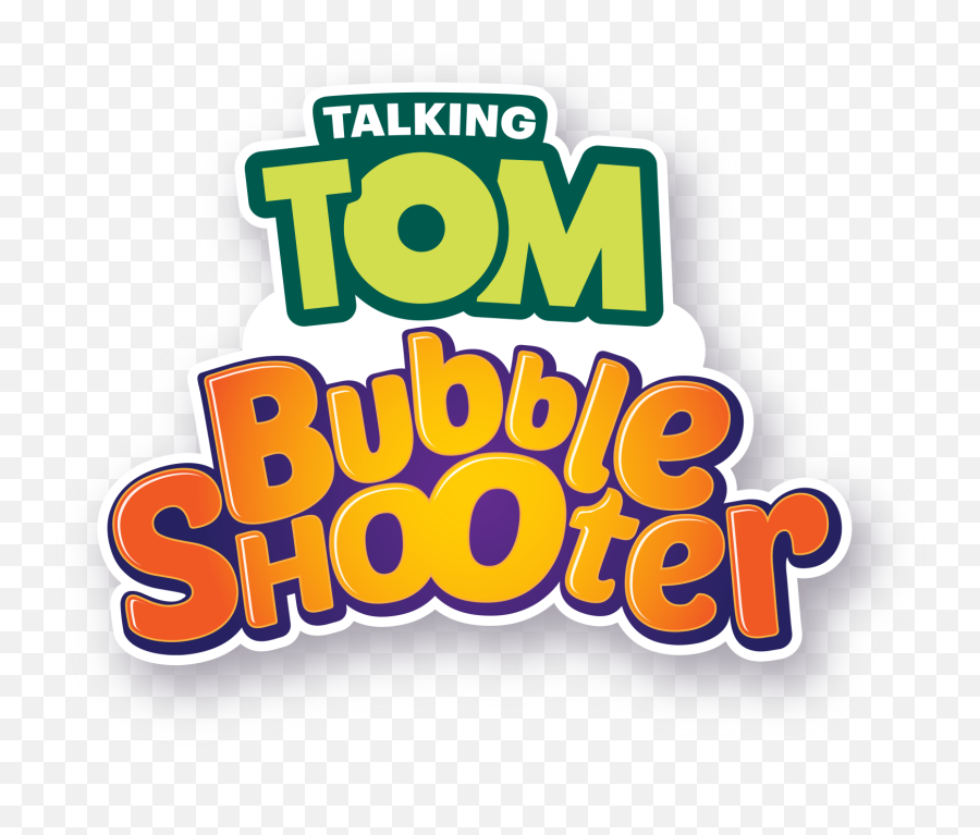 Talking Tom Bubble Shooter Logo Clipart - Talking Tom And Friends Emoji,Talking Emoji App