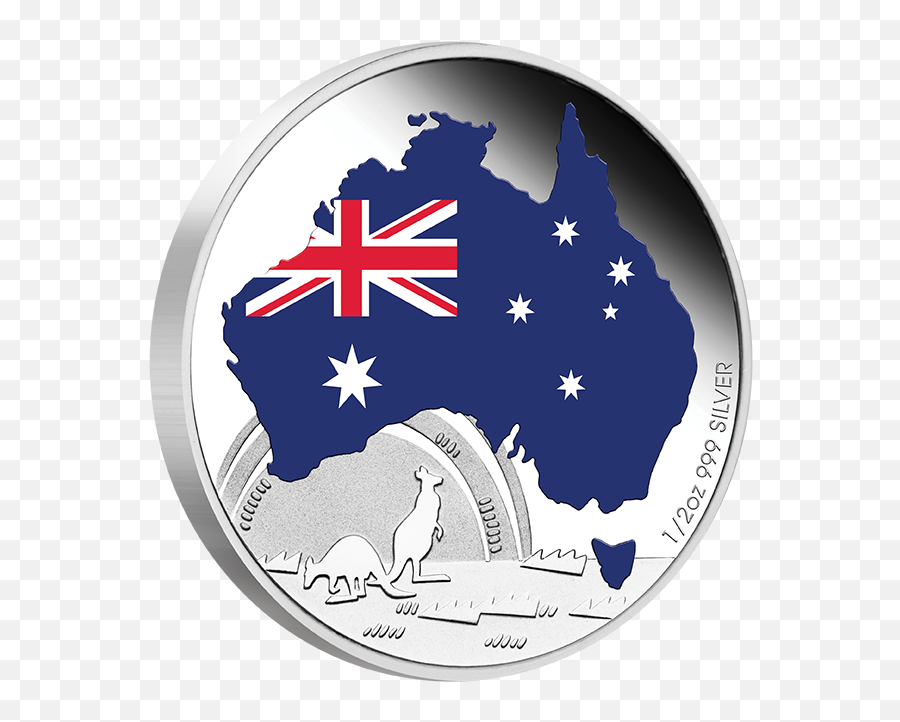 The Perth Mint Personalised Medallions The Perth Mint - Australia Flag With Name Emoji,Australian Flag Emoji