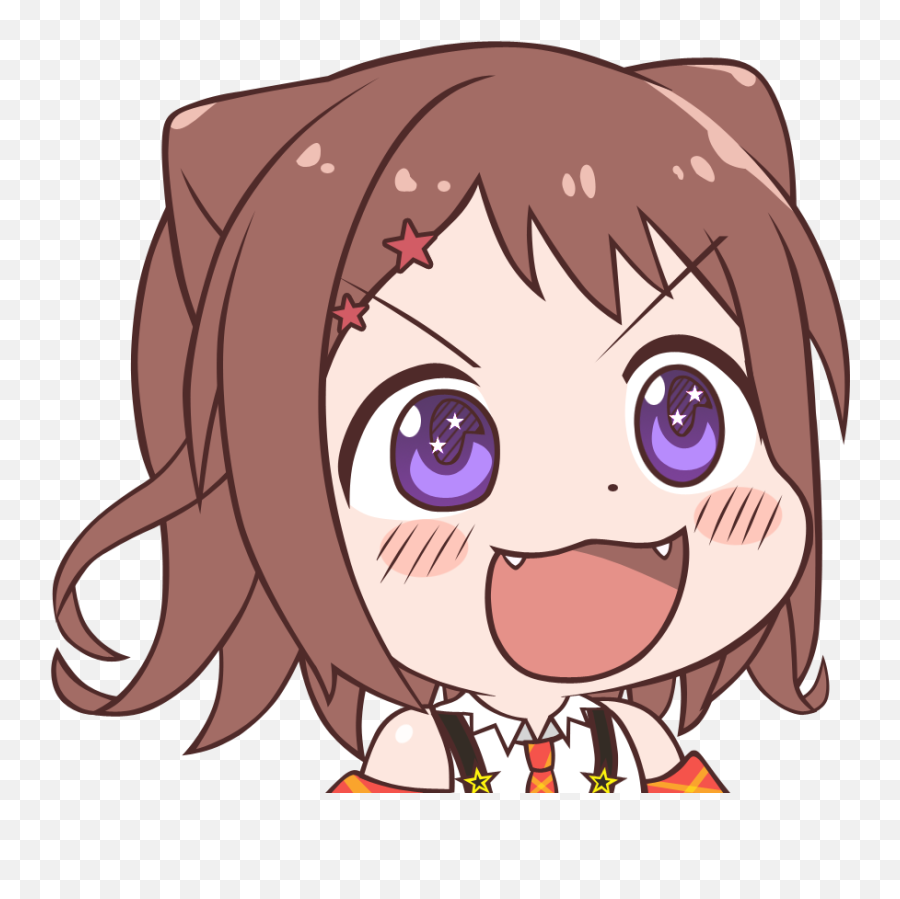 Kasumi Toyama Gyate Gyate - Bandori Emotes Emoji,Anime Emotion Meme