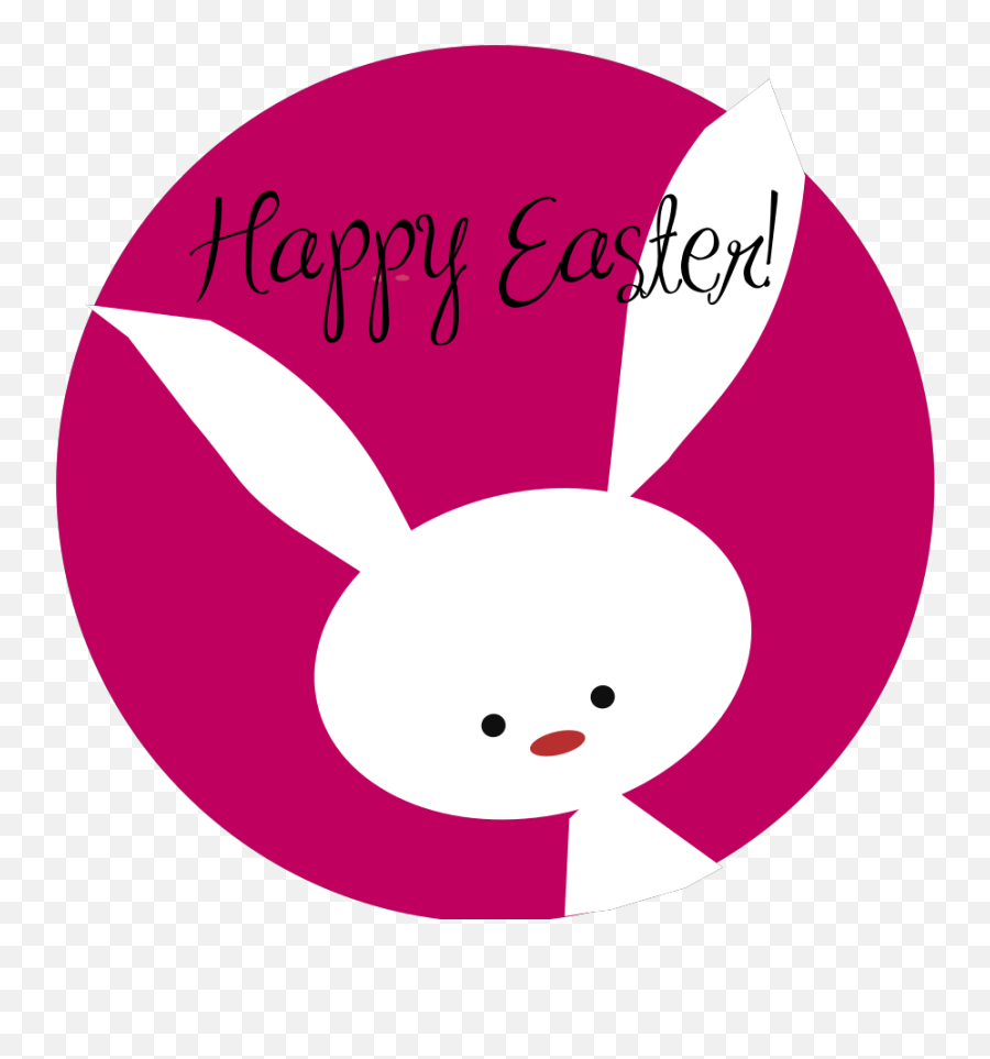 Hi Clipart Happy Hi Happy Transparent Free For Download On - Bunny Happy Easter Easter Clipart Emoji,Easter Animated Emoji
