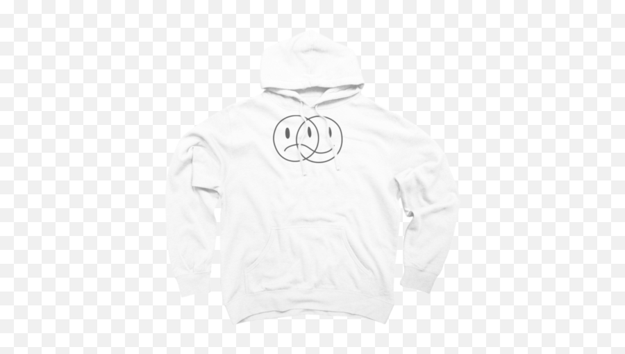 Shop Josanu0027s Design By Humans Collective Store - White Anime Hoodies Emoji,Black Emoji Sweater