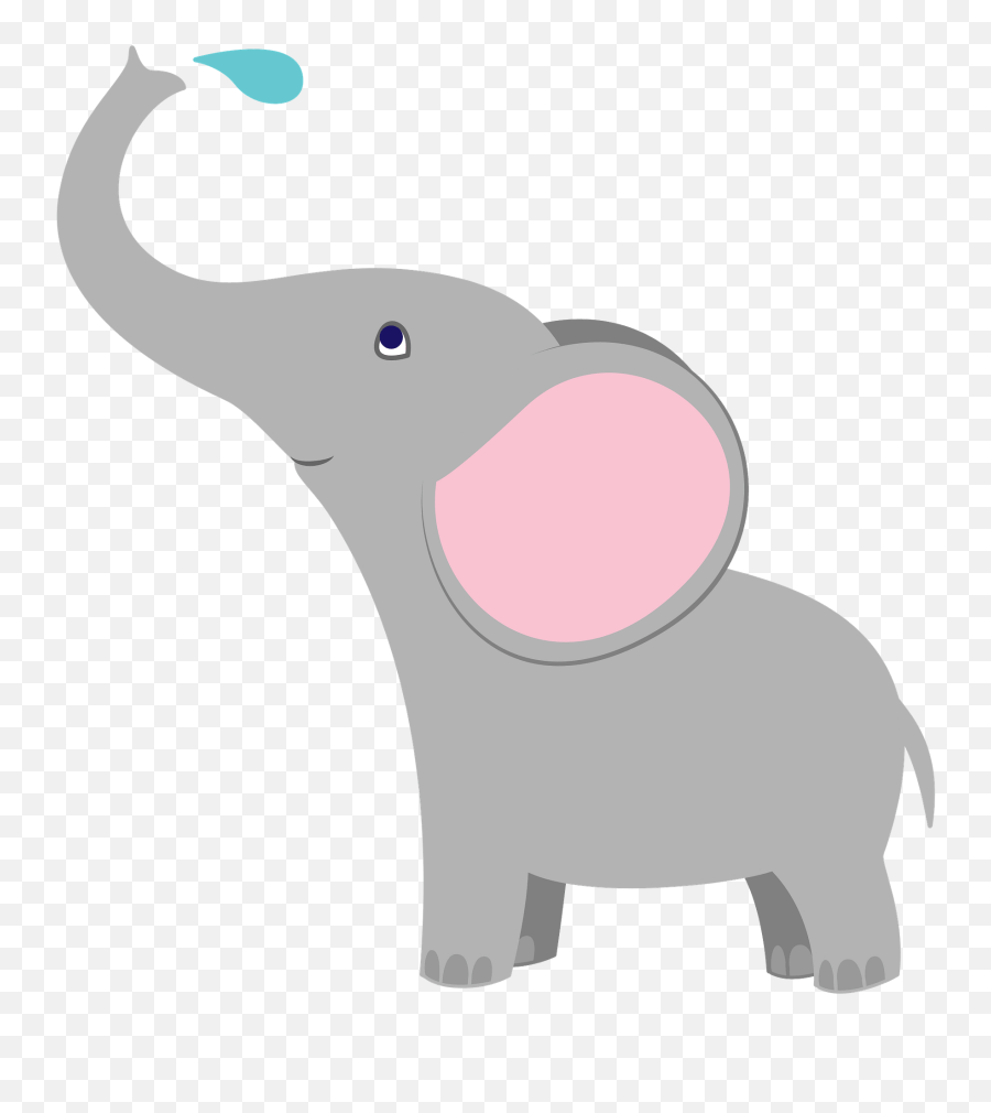 Baby Elephant Clipart - Baby Elephant Looking Up Clipart Emoji,Baby Elephant Emoji