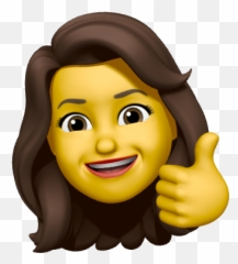 thumbs up emoji transparent shocked meme transparent