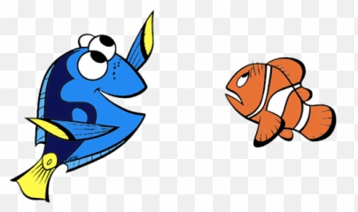 Free Finding Dory Silhouette Download Free Clip Art Free - Finding Nemo Dory Cliparts Emoji,Finding Nemo Told By Emoji