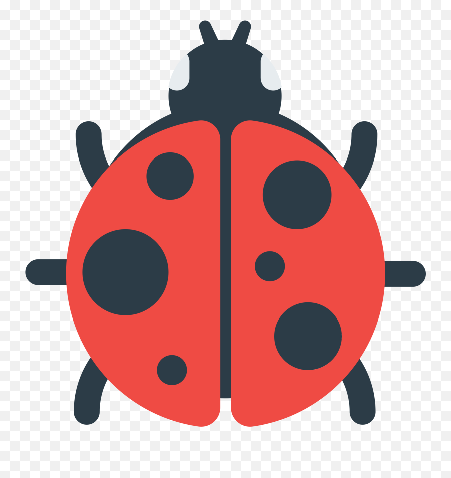 Lady Beetle Emoji Clipart - Ladybug Emoji,Lady Emoji