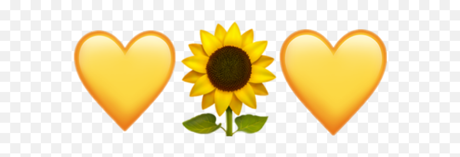 Sunflower Emoji Iphone Sticker - Transparent Yellow Flower Emoji,Sunflower Emoji Iphone