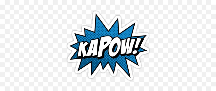 Batman Stickers - Kapow Sticker Emoji,Batman Logo Emoticon