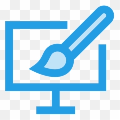 Free Lcd Icon Of Colored Outline Style - Free Psd Paint Icon Emoji,Display Lcd Emoji