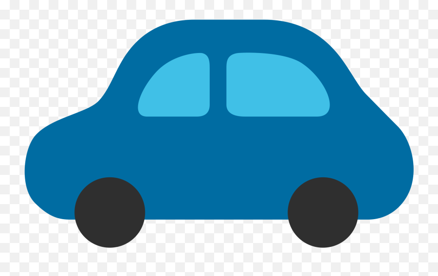 Automobile Emoji - Car Emoji Transparent Background,Blue Car Emoji