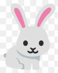 Easter Bunny Rabbit Hare Pink Whiskers For Easter - 600x600 Happy Emoji,Vinayaka Chavithi Emojis