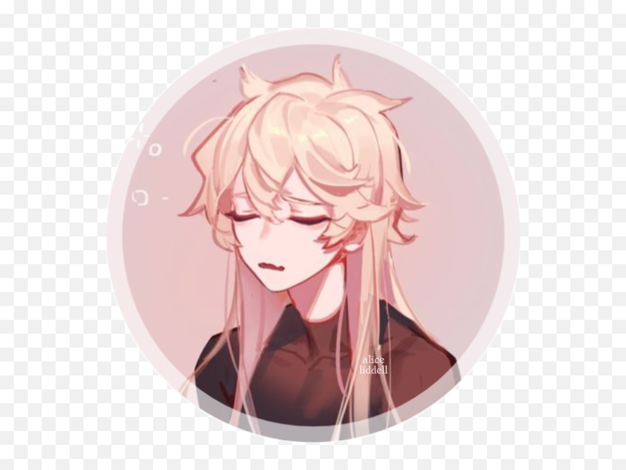 Pin - Icons Aether Genshin Impact Fanart Emoji,Alice Anime Emojis