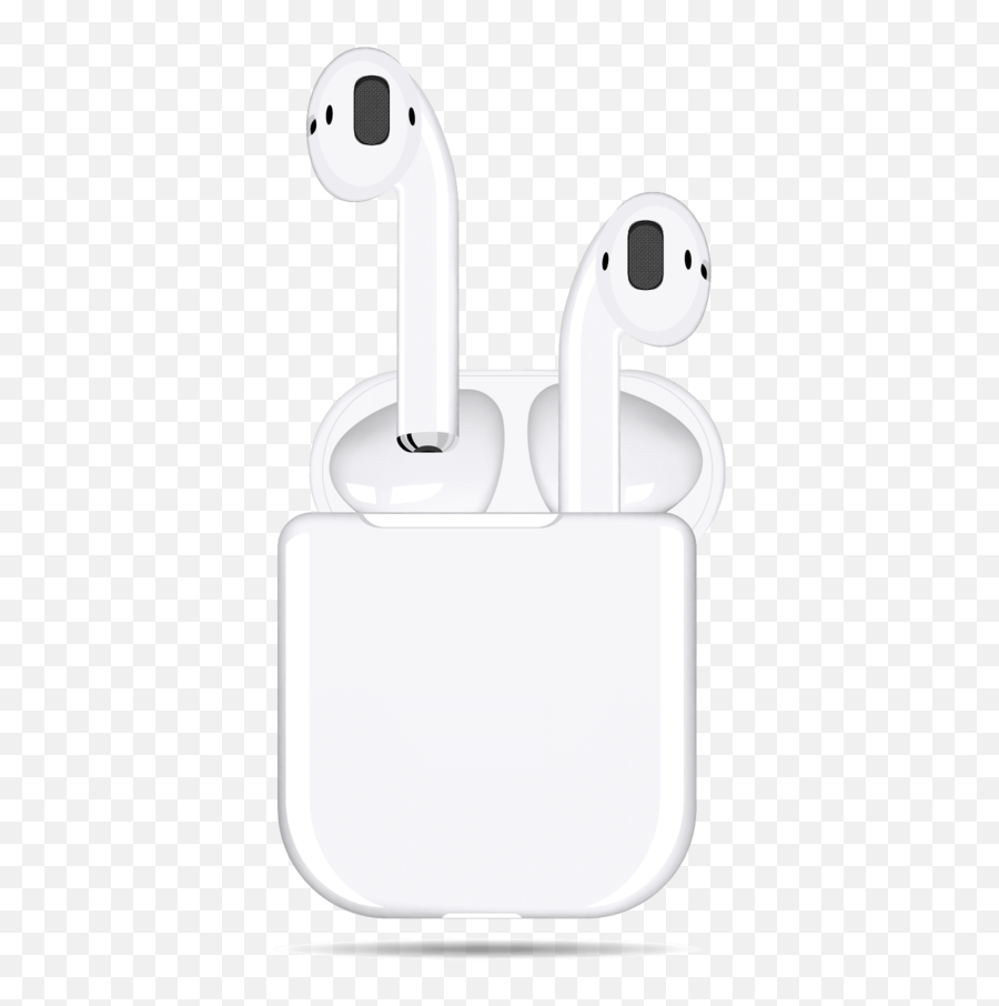 Apple Airpods 2 - Wireless Headphones Case White Emoji,Emoticons Com Fone De Ouvido