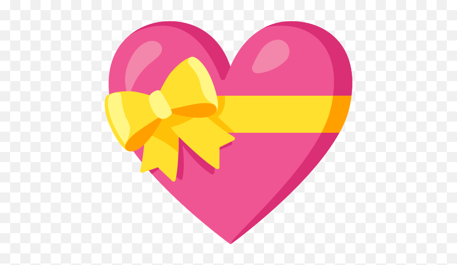 Heart With Ribbon Emoji - Heart With Ribbon Emoji Png,Ribbon Emoji