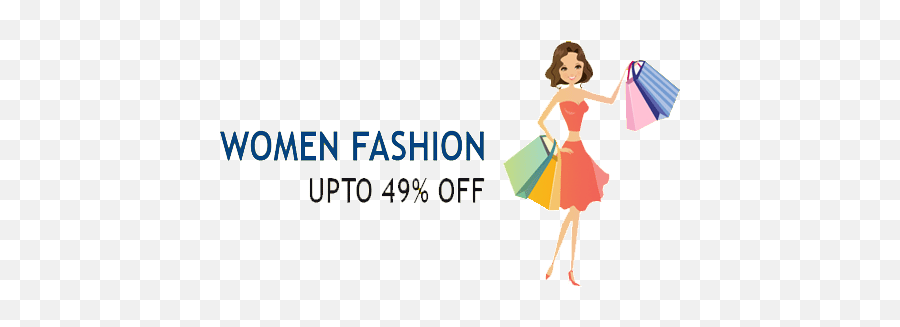 Women Fashion Store Online In Pakistan - Free Shipping Cartoon Shopping Woman Png Emoji,Emotions Rasasi Women