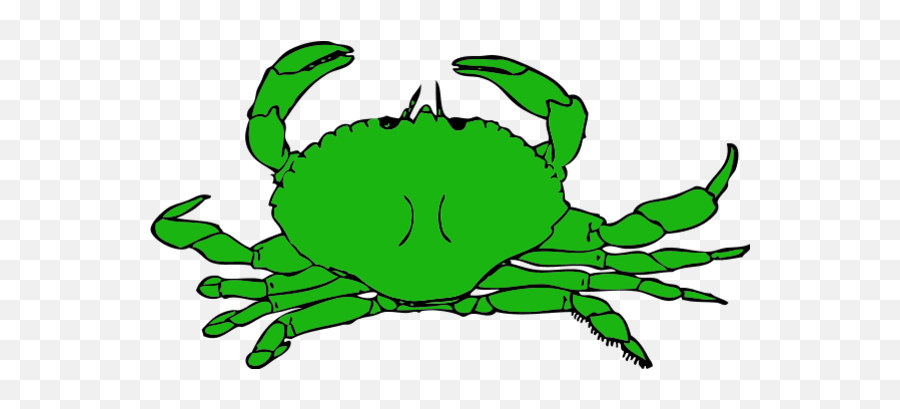 Crab With Clamps Vector Clip Art - Wikiclipart Crab Clipart Emoji,Hermit Crab Emoticon