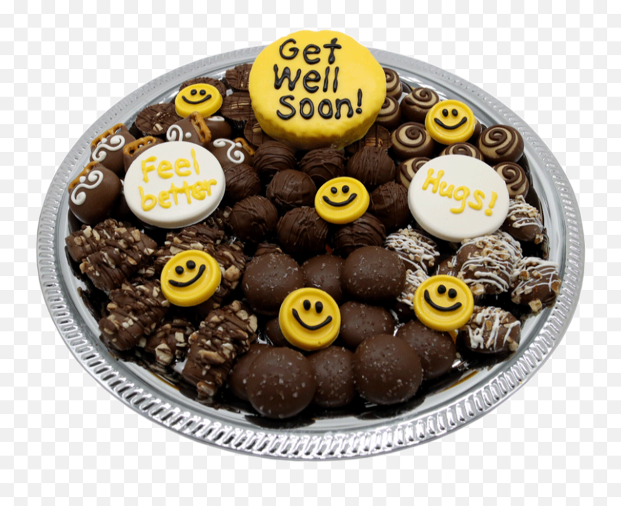 Get Well Soon Chocolates - Homemade Chocolates By Michelle Chocolate Balls Emoji,Emoticon Webster's Collegiate