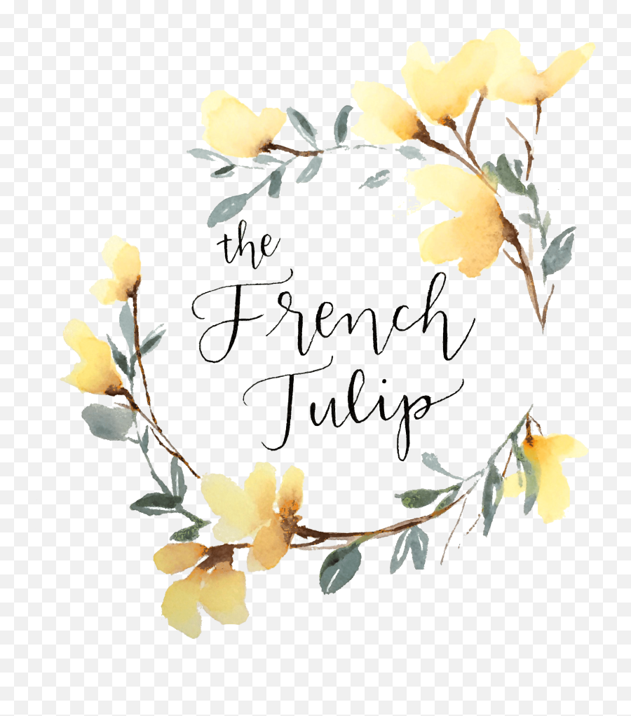 Fishers Florist Flower Delivery By The French Tulip Studio - Yellow Flower Style Logo Design Emoji,Express Emotions French