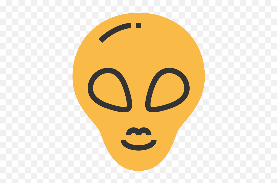 Alien Ufo Vector Svg Icon - Happy Emoji,