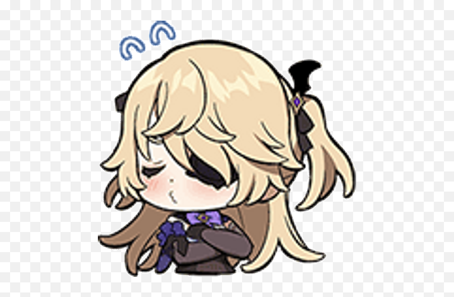 Sticker Maker - Fischl Fischl Genshin Sticker Emoji,Istar Fgo Emoji