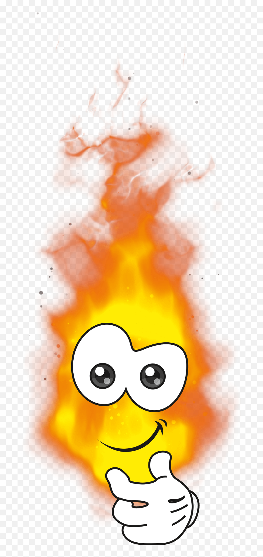 Burnie - Austroflamm Happy Emoji,Blue Flame Emoticon