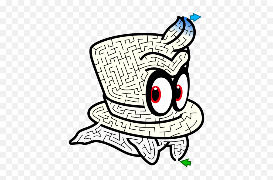 Super Mario Odyssey Coloring Pages - Mario Maze Coloring Pages Emoji,Picture Of The Hatchimals Emotion Color Sheet