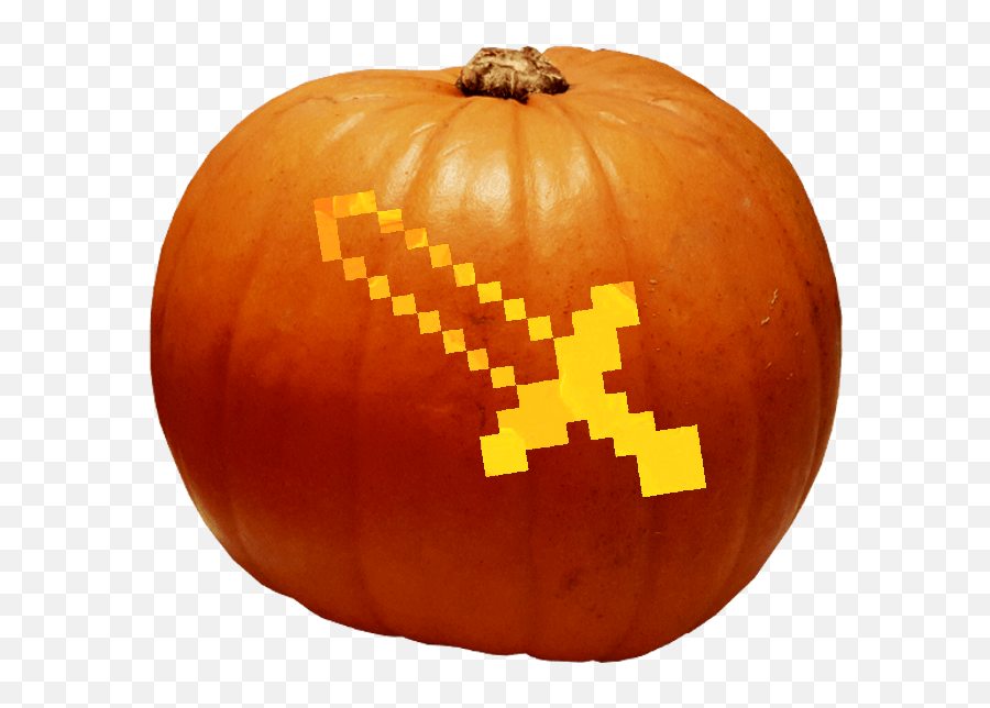 Carved Pumpkin Minecraft - Minecraft Pumpkin Stencil Emoji,Emoticon Pumpkin Stencils