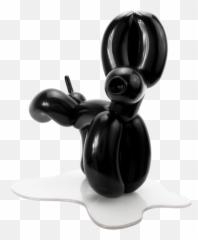 Peepek The Peeing Balloon Dog Black - Art Toys Emoji,Peeing Emoji