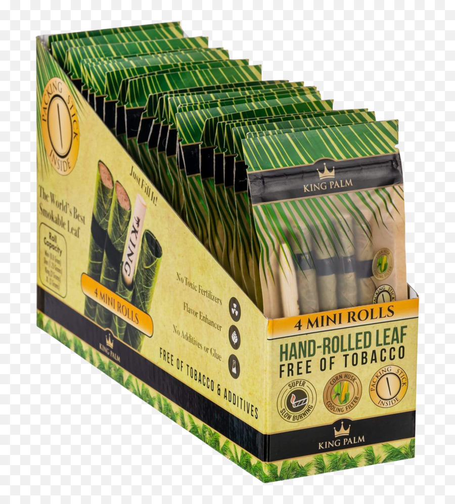 King Palm Resealable 4 Pack Mini Size Pre - Rolls Emoji,Emoticon Bintang Buru