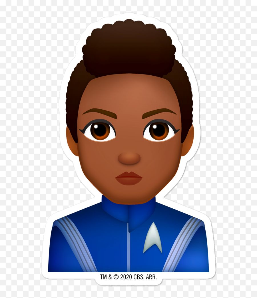 The Trek Collective Cute Star Trek Character Emoji Stickers - Star Trek Discovery Emoji,Second World War In Emojis