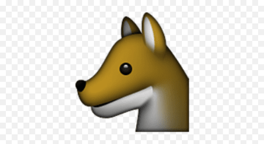 Download Hd Free Png Ios Emoji Wolf - Emoji Wolf,Wolf Emoji Facebook